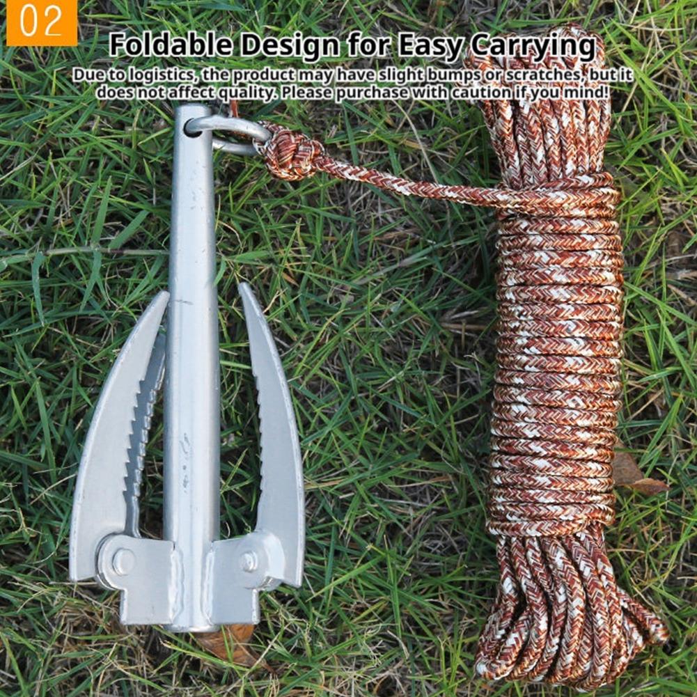 Outdoors Grappling Hook Surviv - Fishing Boat Anchor のレビューと価格