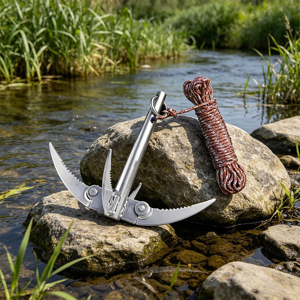 Outdoors Grappling Hook Surviv - Fishing Boat Anchor のレビューと価格