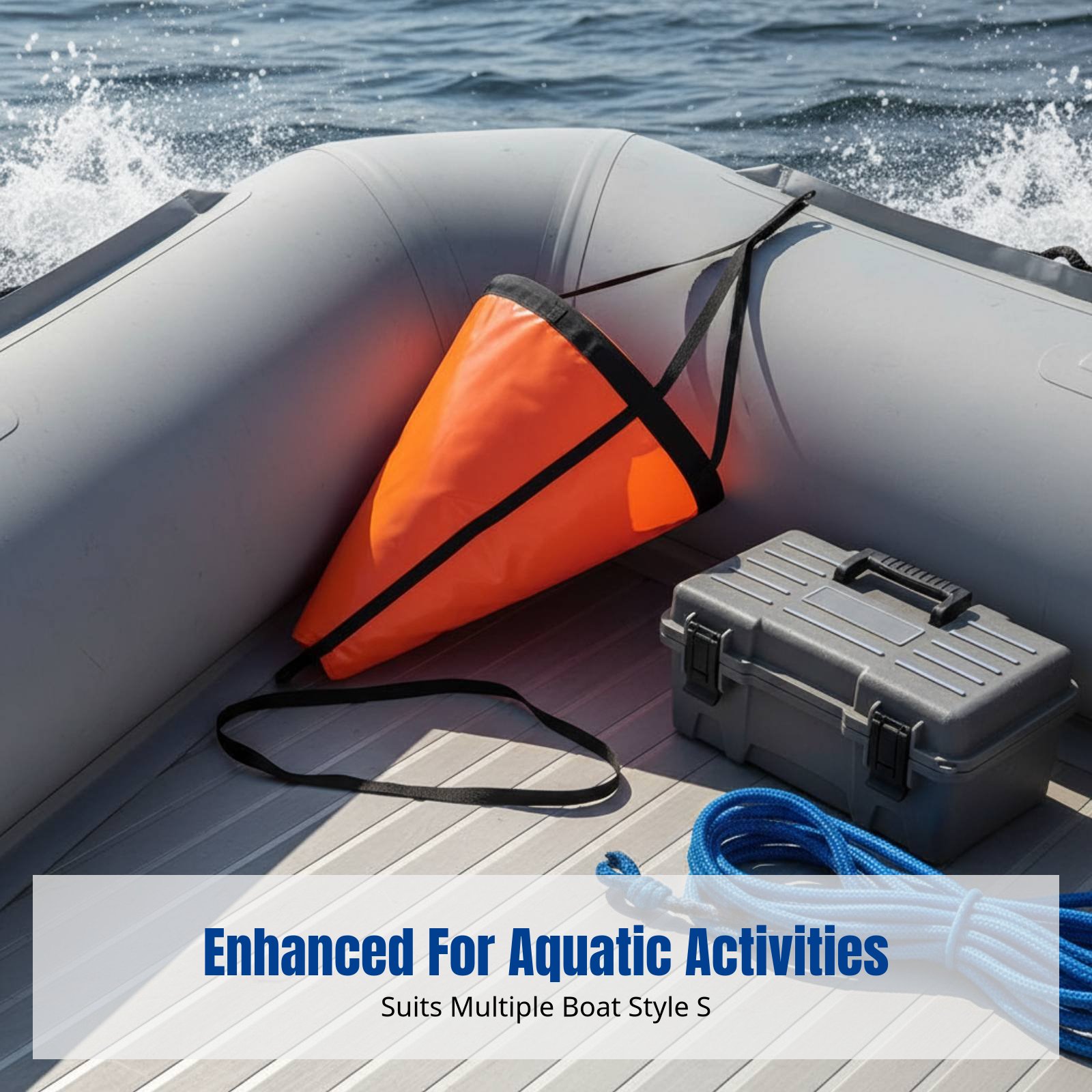 Boat Sea Anchor, PVC Umbrella  - Fishing Boat Anchor のレビューと価格