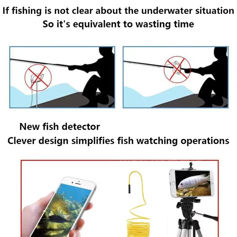 Yellow Cable Fish Finder Sonar - Fishing Boat Depth Finder のレビューと価格