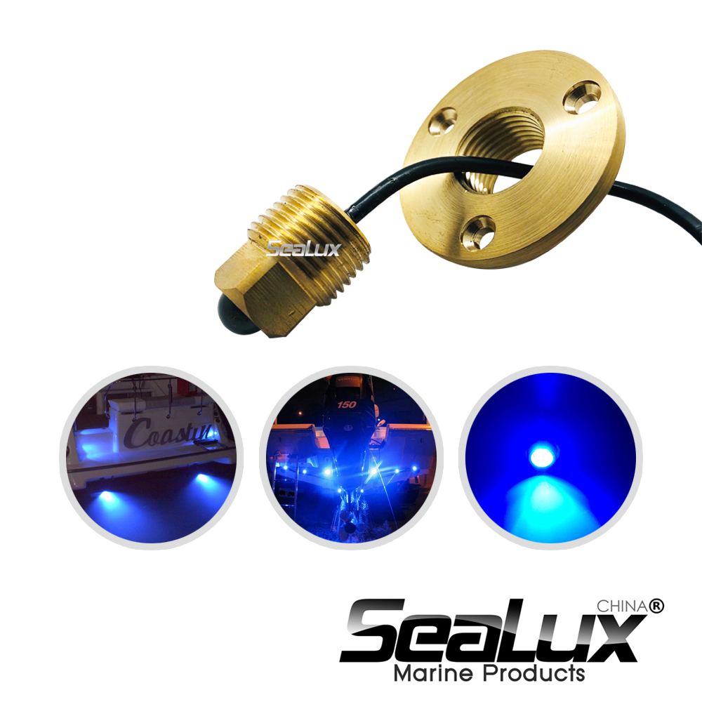 Sealux Brass drain plug LED li - Fishing Boat Navigation Light のレビューと価格