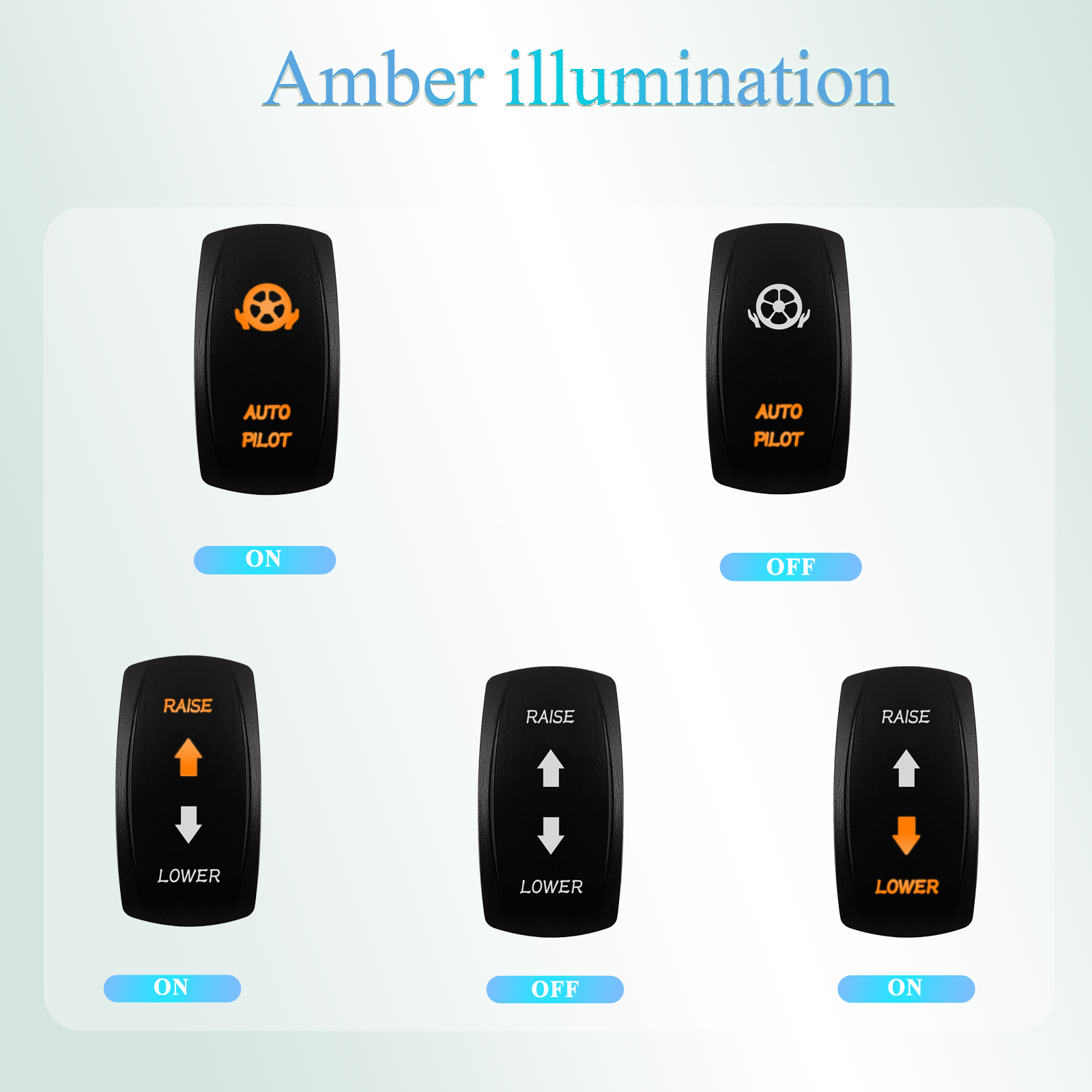 12V/24V Waterproof Backlit Mar - Fishing Boat Anchor のレビューと価格
