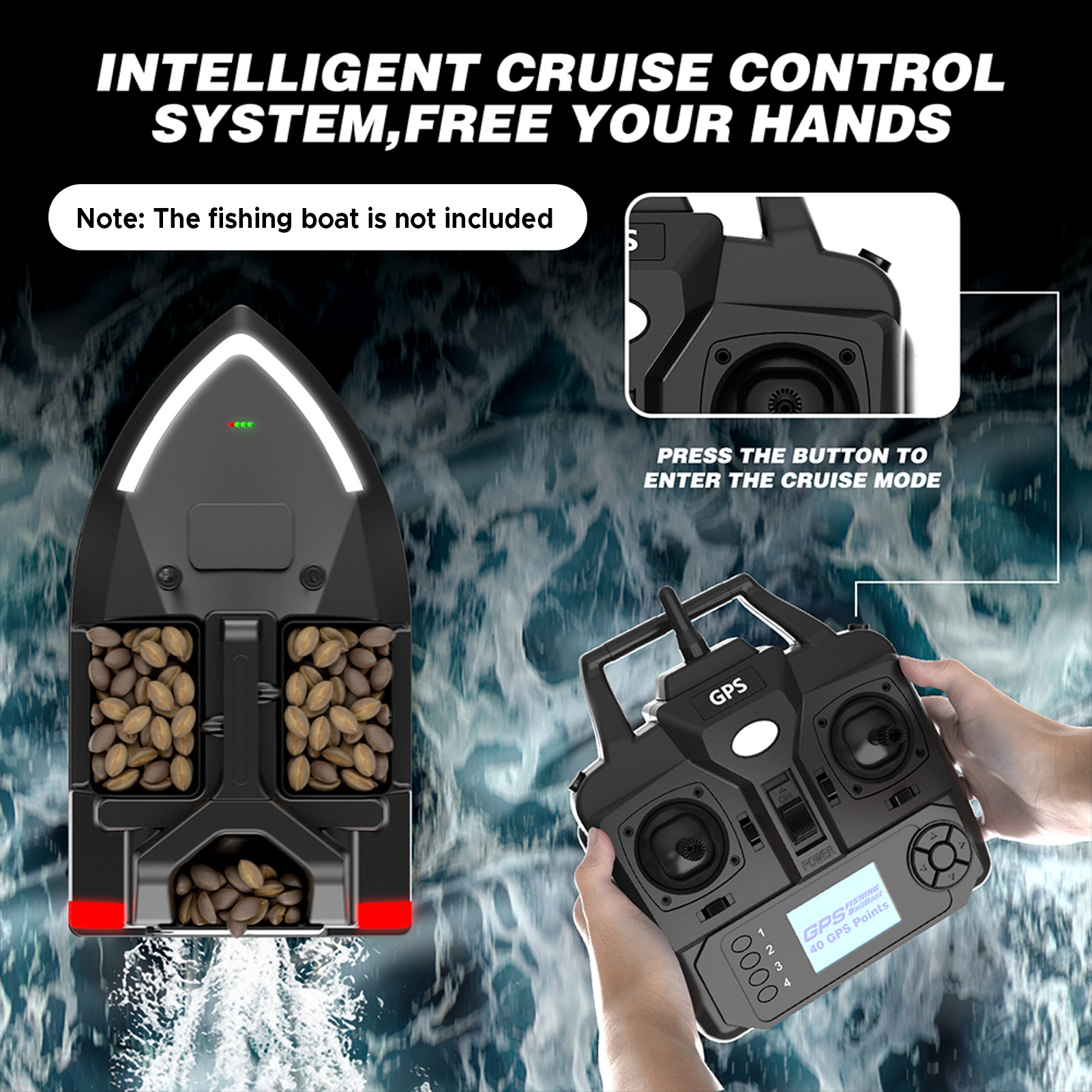 Remote Control for V020 GPS Fi - Fishing Boat Gps のレビューと価格