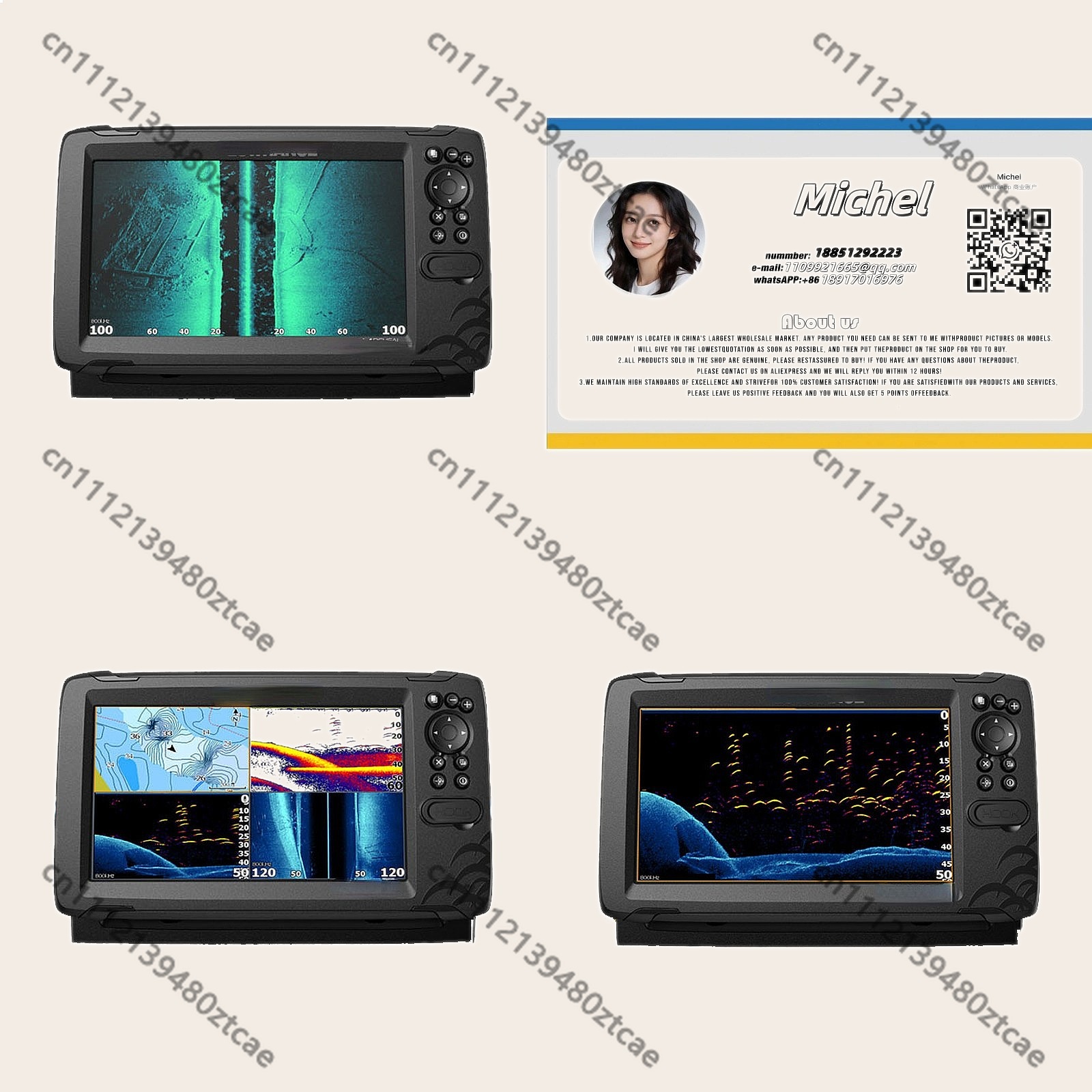 Portable Sonar Fish Finder Ice - Fishing Boat Depth Finder のレビューと価格