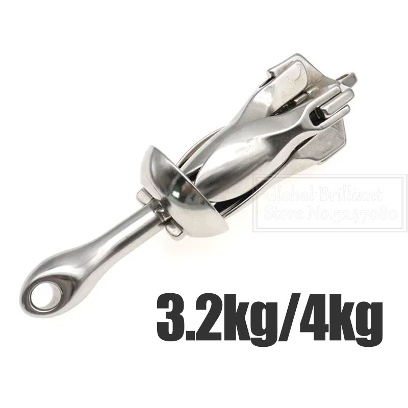 3.2KG/4KG Boat Stainless Steel - Fishing Boat Anchor のレビューと価格