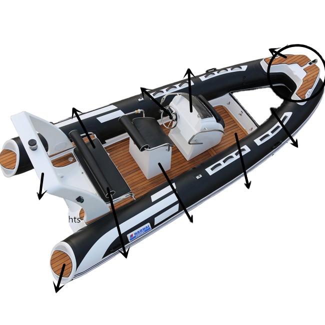 16ft 4.80m Hypalon Material Fi - Fishing Boat Fiberglass のレビューと価格