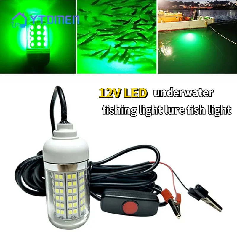 12V Underwater Lamp 15W 108 LE - Fishing Boat Navigation Light のレビューと価格