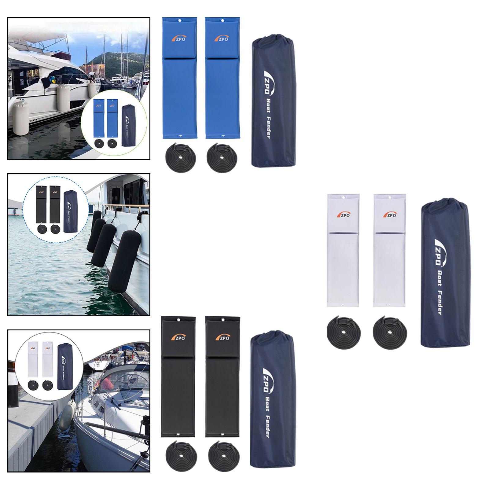 2Pcs Flat Boat Fender with Rop - Fishing Boat Paddle のレビューと価格