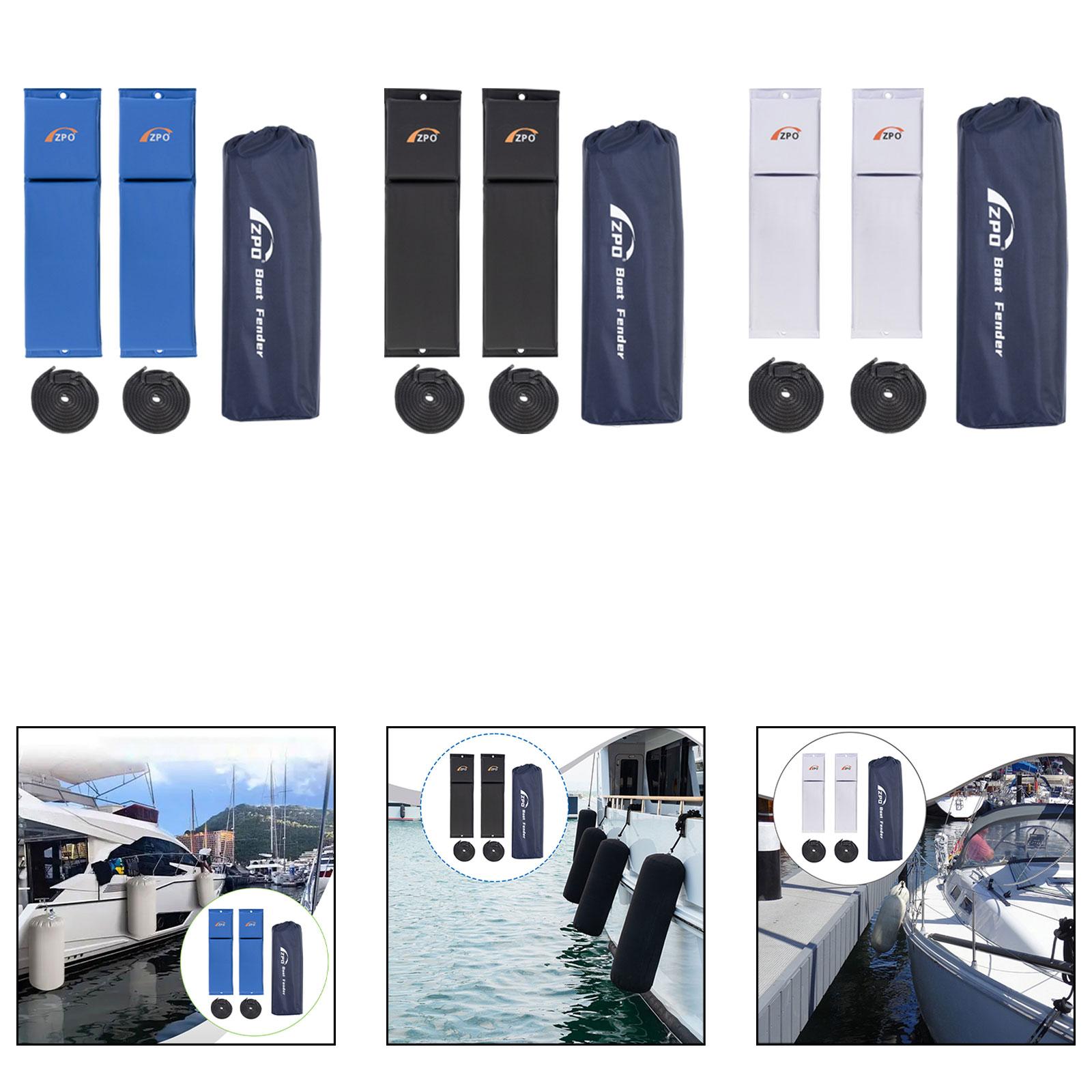 2Pcs Flat Boat Fender with Rop - Fishing Boat Paddle のレビューと価格