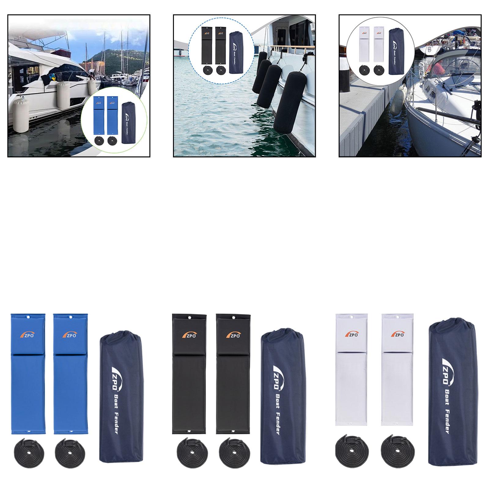 2Pcs Flat Boat Fender with Rop - Fishing Boat Paddle のレビューと価格