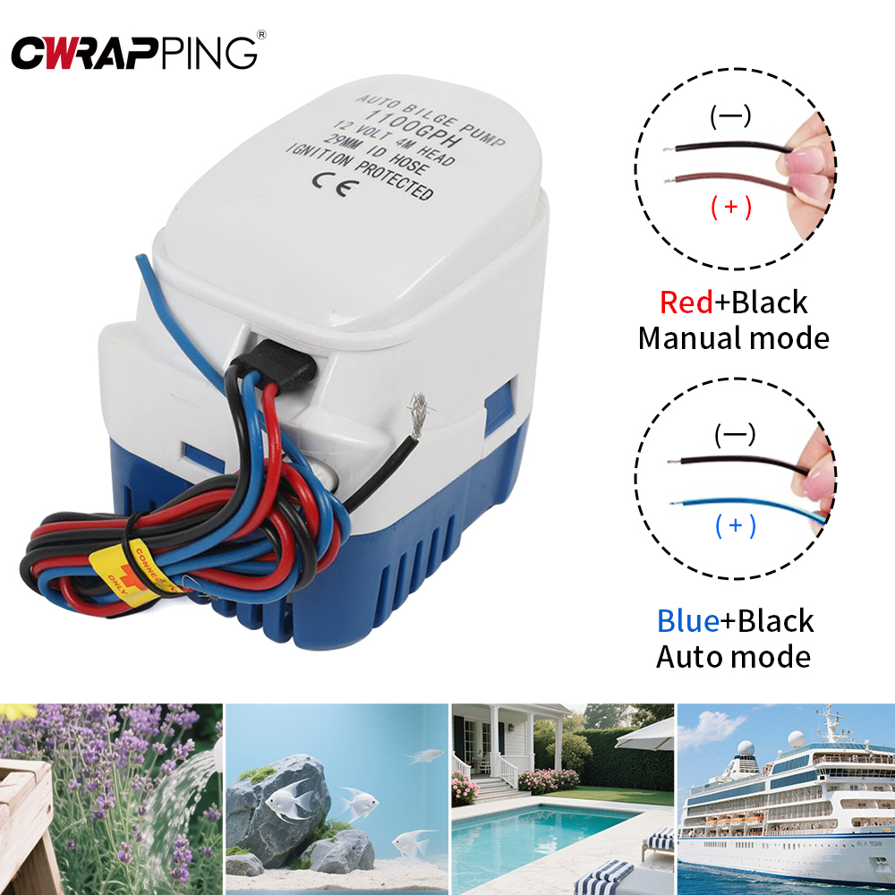 Car RV Bilge Pump for Boats Ac - Fishing Boat Bilge Pump のレビューと価格