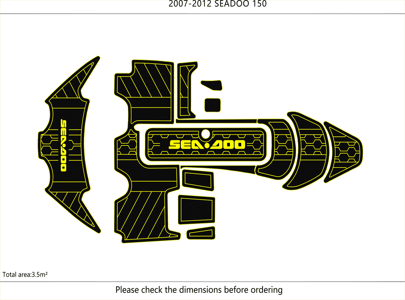 2007-2012 Sea Doo 150  Speedst - Fishing Boat Fiberglass のレビューと価格