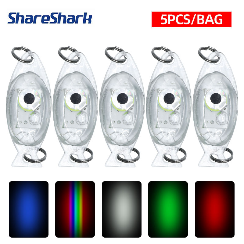 ShareShark 5pcs Deep Drop Fish - Fishing Boat Navigation Light のレビューと価格