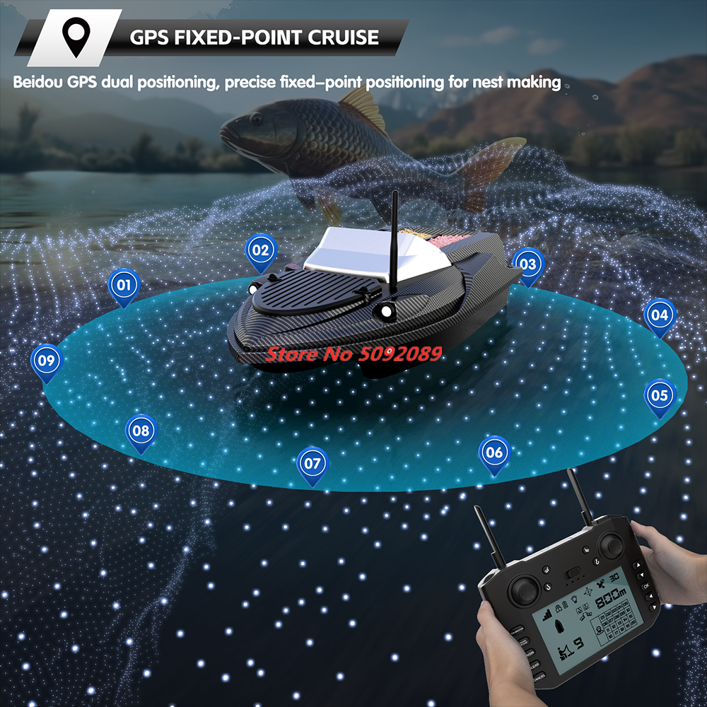 12V Night Fishing Carp Boat Fi - Fishing Boat Gps のレビューと価格