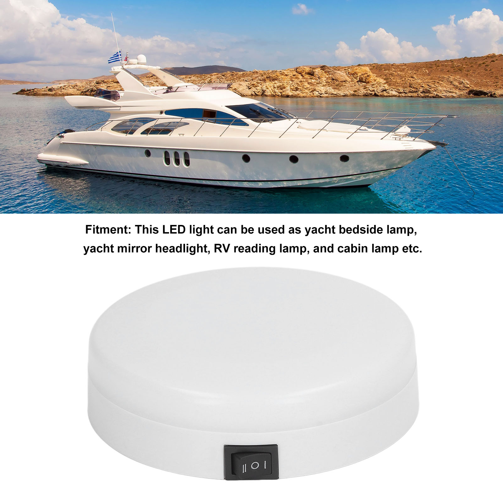 Boats LED Interior Cabin Light - Fishing Boat Paddle のレビューと価格