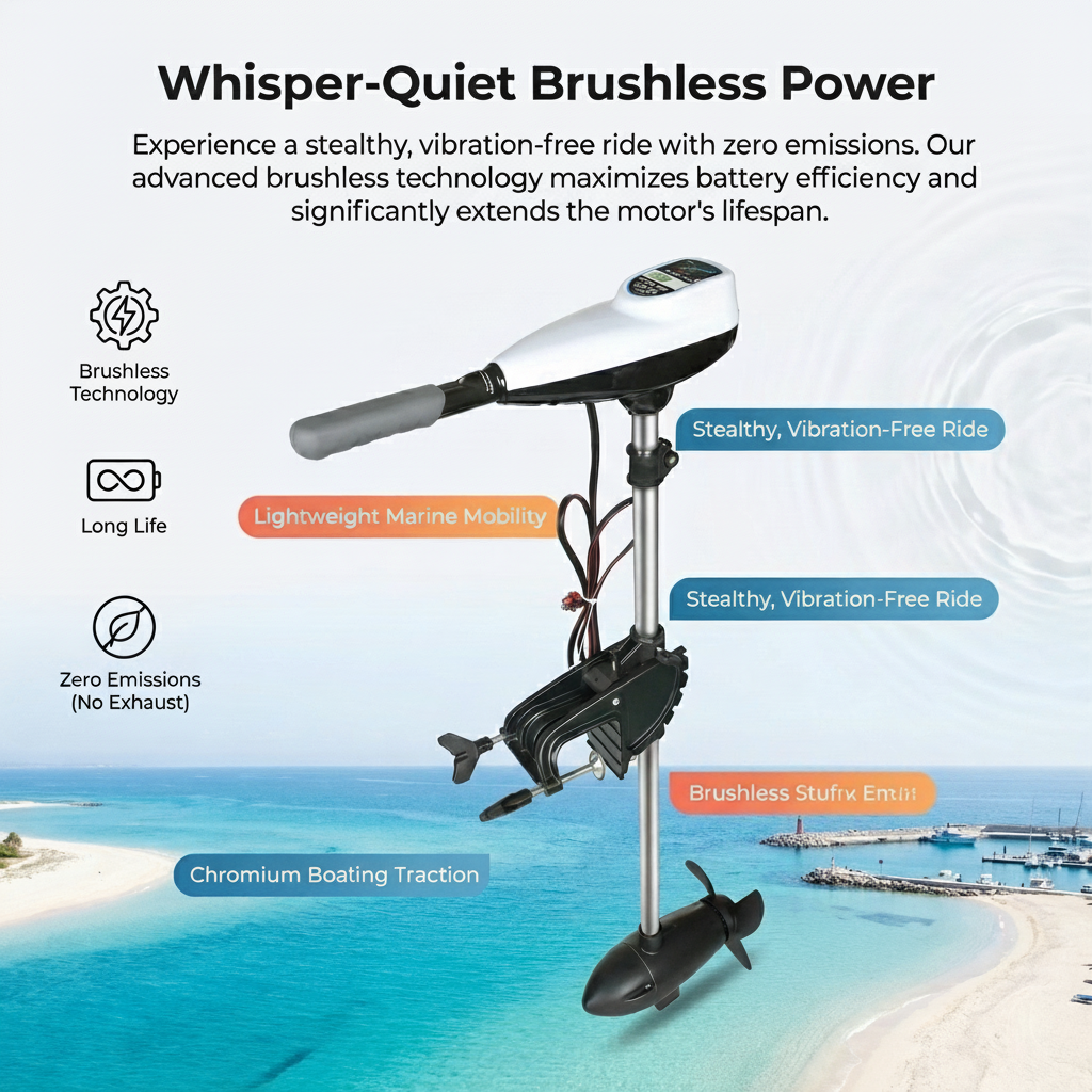 240LBS 300LBS High Thrust Brus - Fishing Boat Outboard Motor のレビューと価格