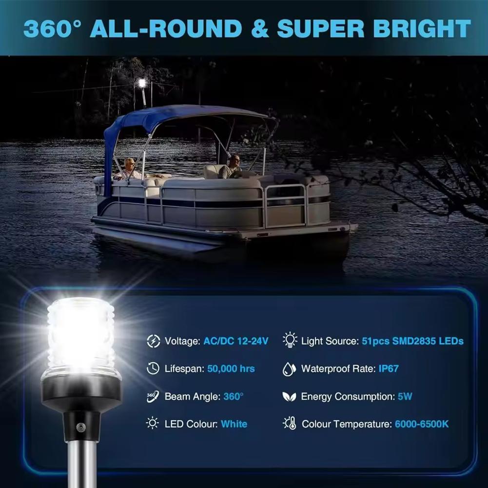 Anchor Light Boat Stern Light  - Fishing Boat Anchor のレビューと価格