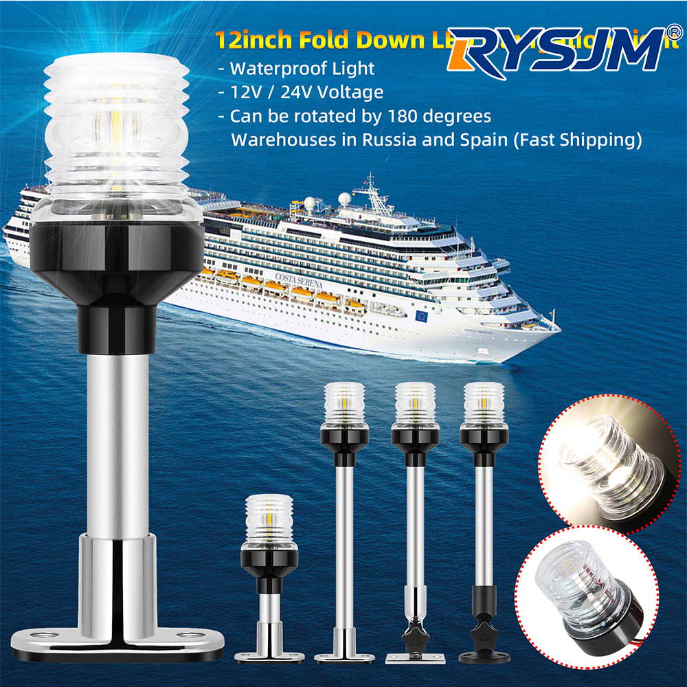 6/12inch LED Fold Yacht Naviga - Fishing Boat Paddle のレビューと価格