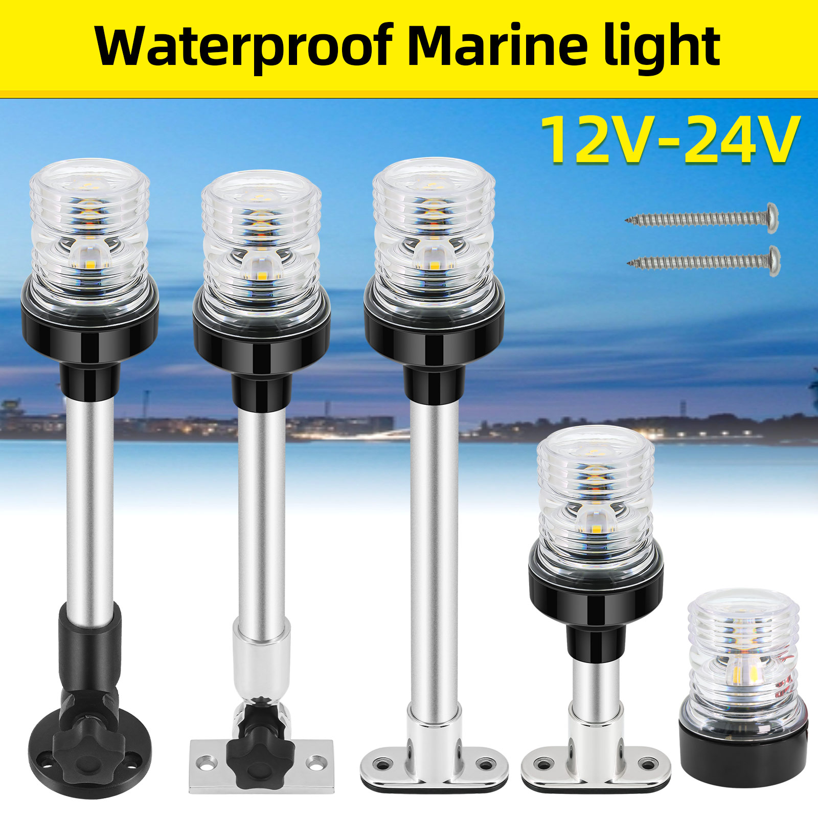 6/12inch LED Fold Yacht Naviga - Fishing Boat Paddle のレビューと価格
