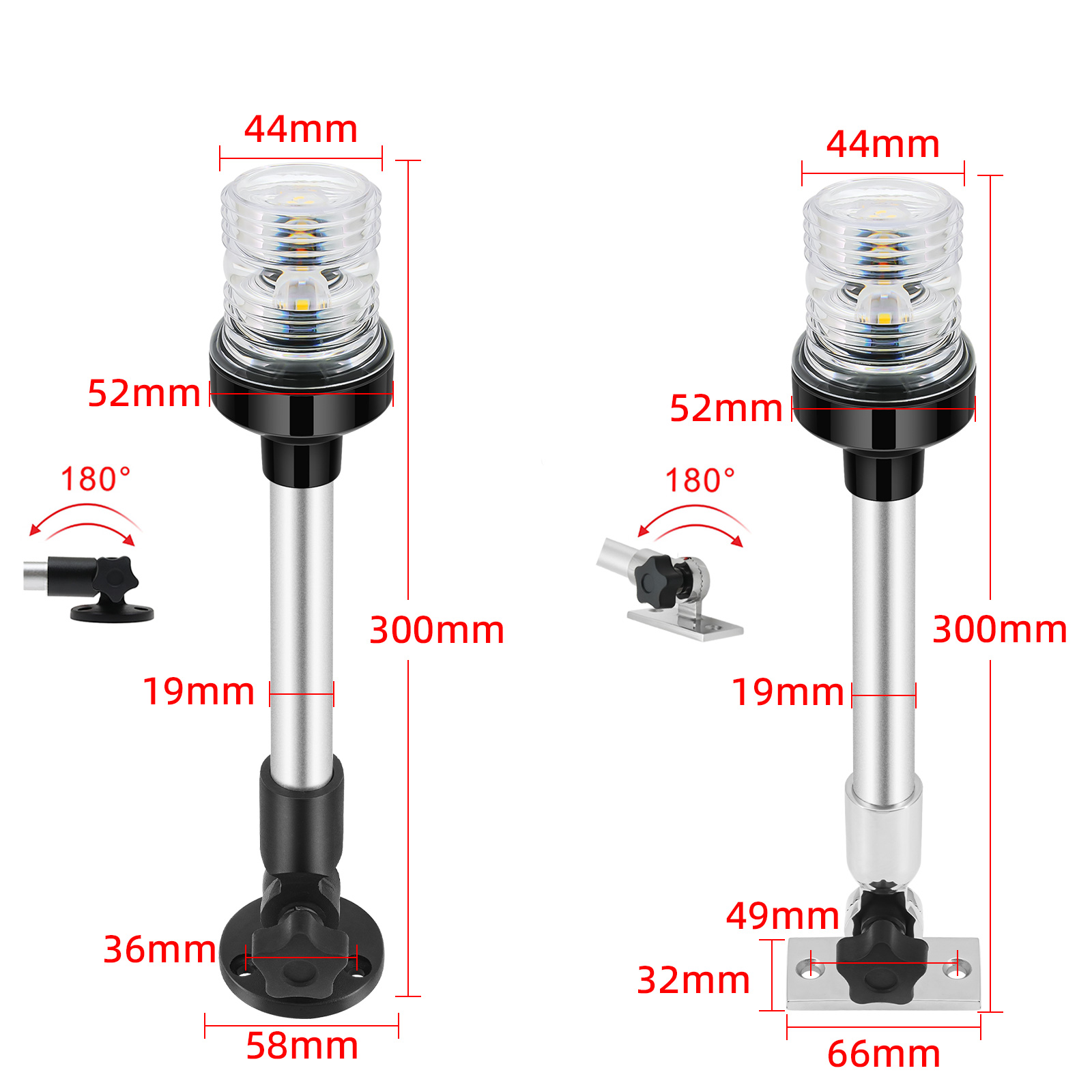 6/12inch LED Fold Yacht Naviga - Fishing Boat Paddle のレビューと価格