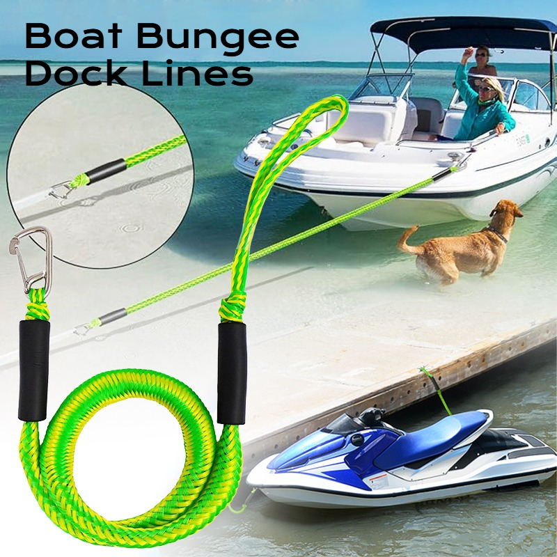 Boat Bungee Dock Line M8 Hook  - Fishing Boat Anchor のレビューと価格