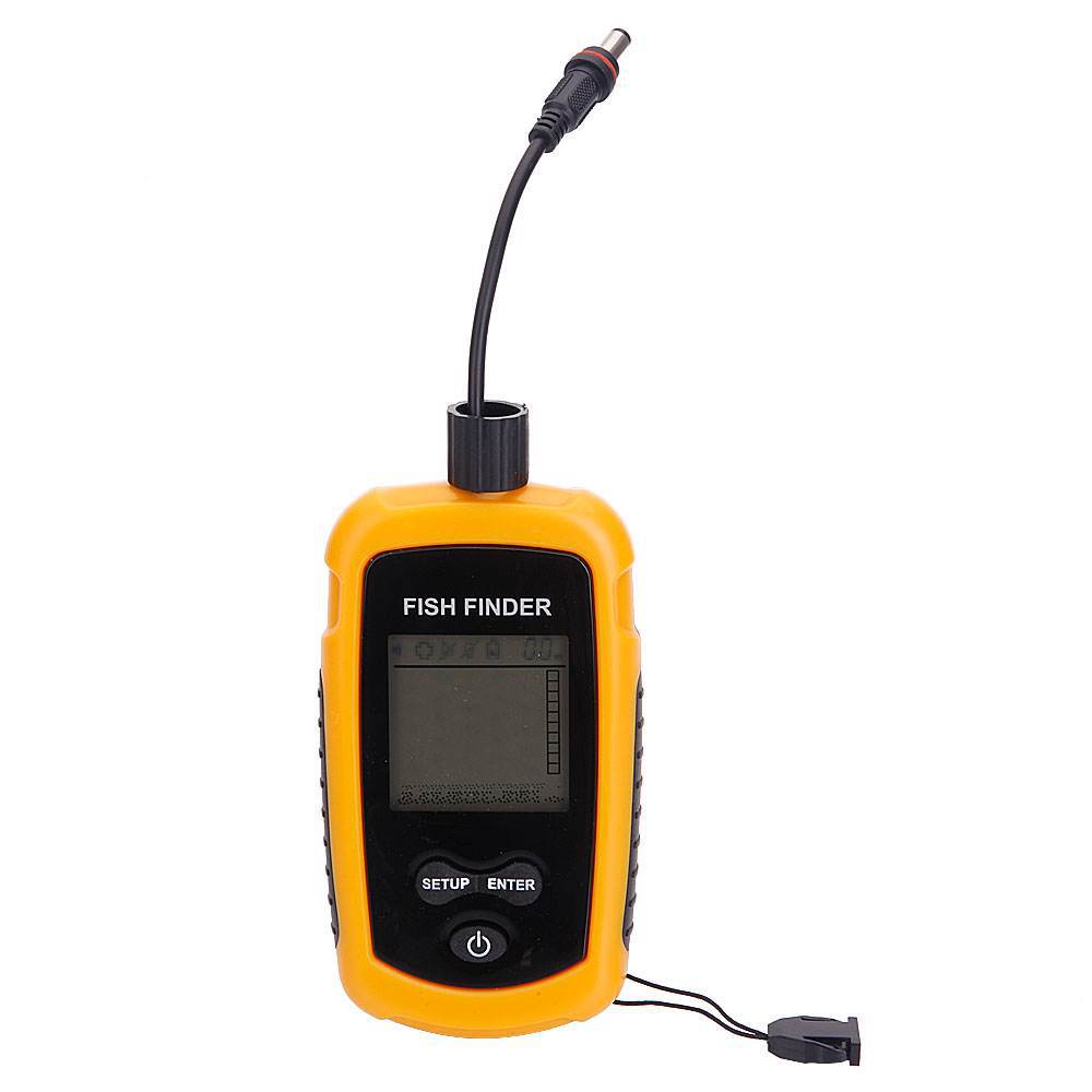 Alarm 100M Portable Sonar Fish - Fishing Boat Depth Finder のレビューと価格