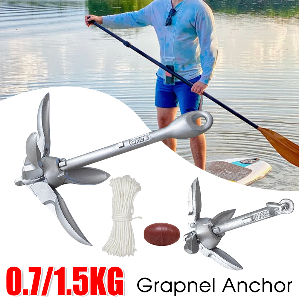 0.7/1.5KG Grapnel Anchor Folda - Fishing Boat Anchor のレビューと価格