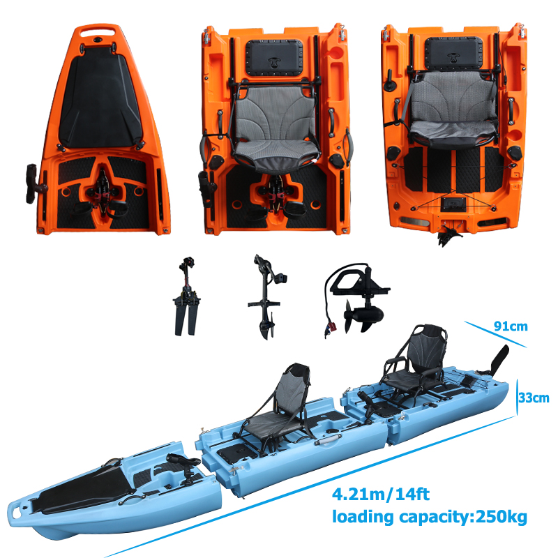 14FT 2 Person Detachable  Peda - Fishing Boat Seat のレビューと価格