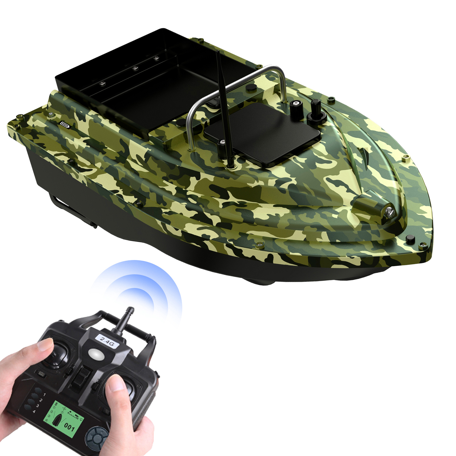 D16E GPS Fishing Bait Boat wit - Fishing Boat Gps のレビューと価格
