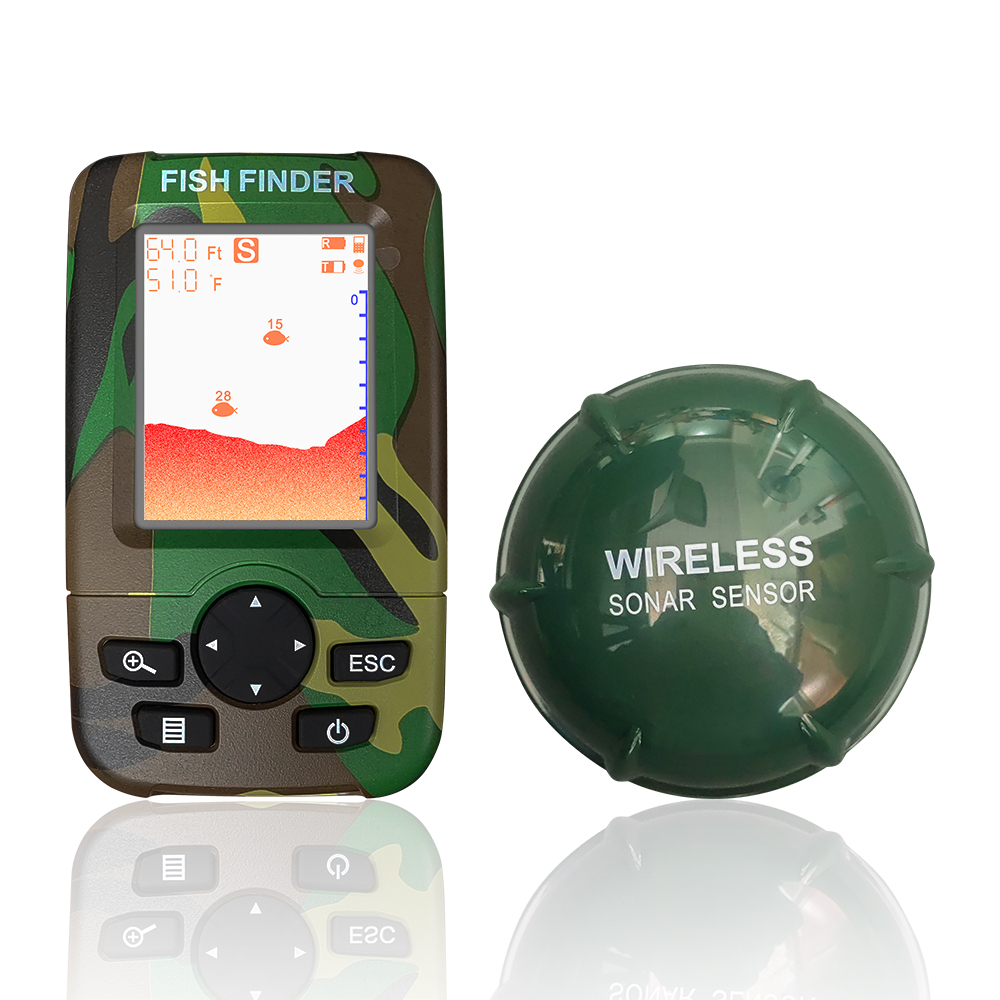 Smart Portable Sonar Fish Find - Fishing Boat Depth Finder のレビューと価格