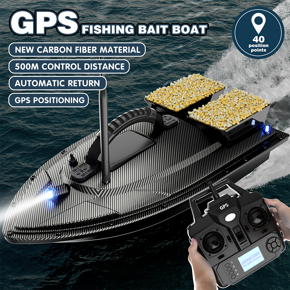 V070 12000mAh/5200mAh RC Bait  - Fishing Boat Gps のレビューと価格