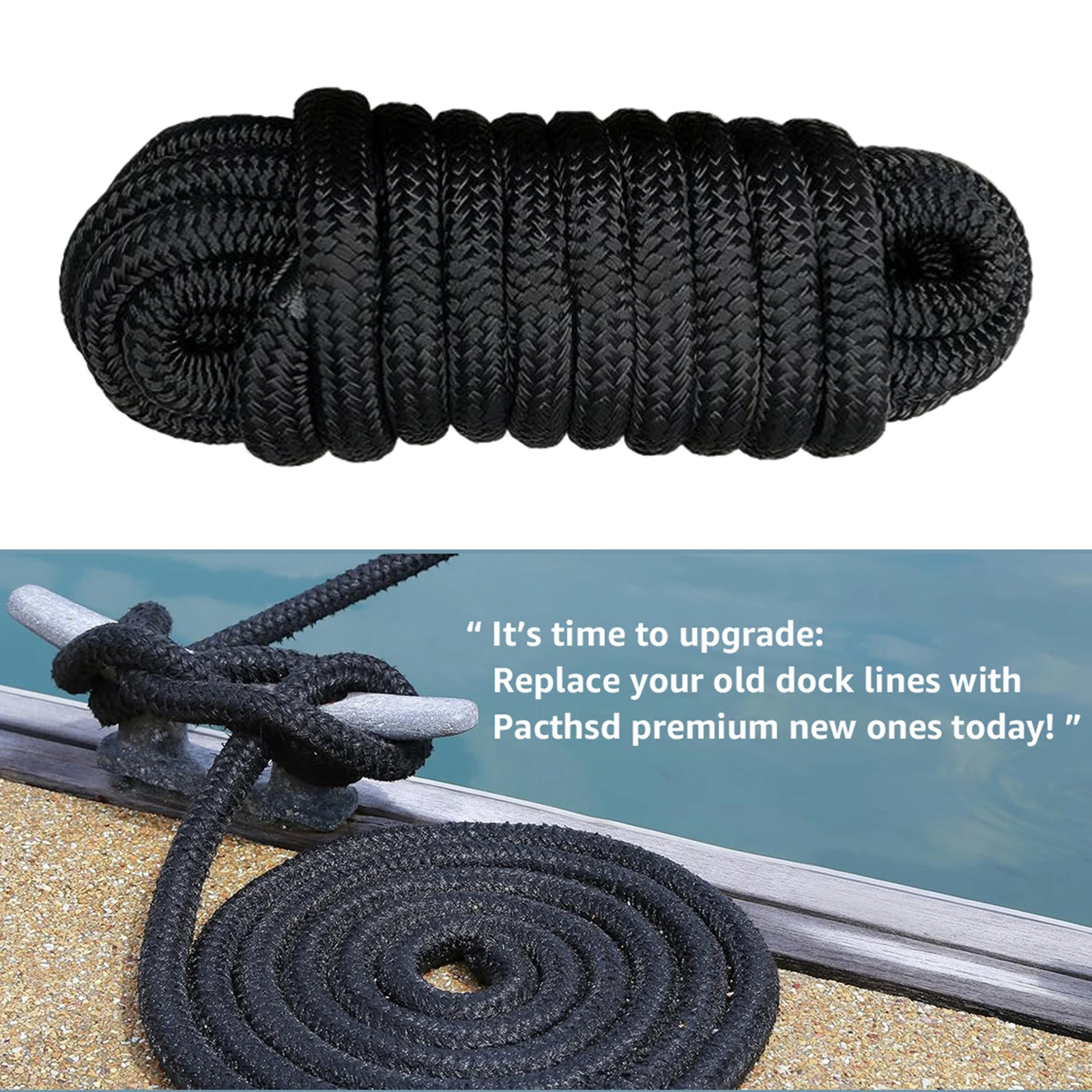 Marine Dock Rope Nylon Docking - Fishing Boat Paddle のレビューと価格