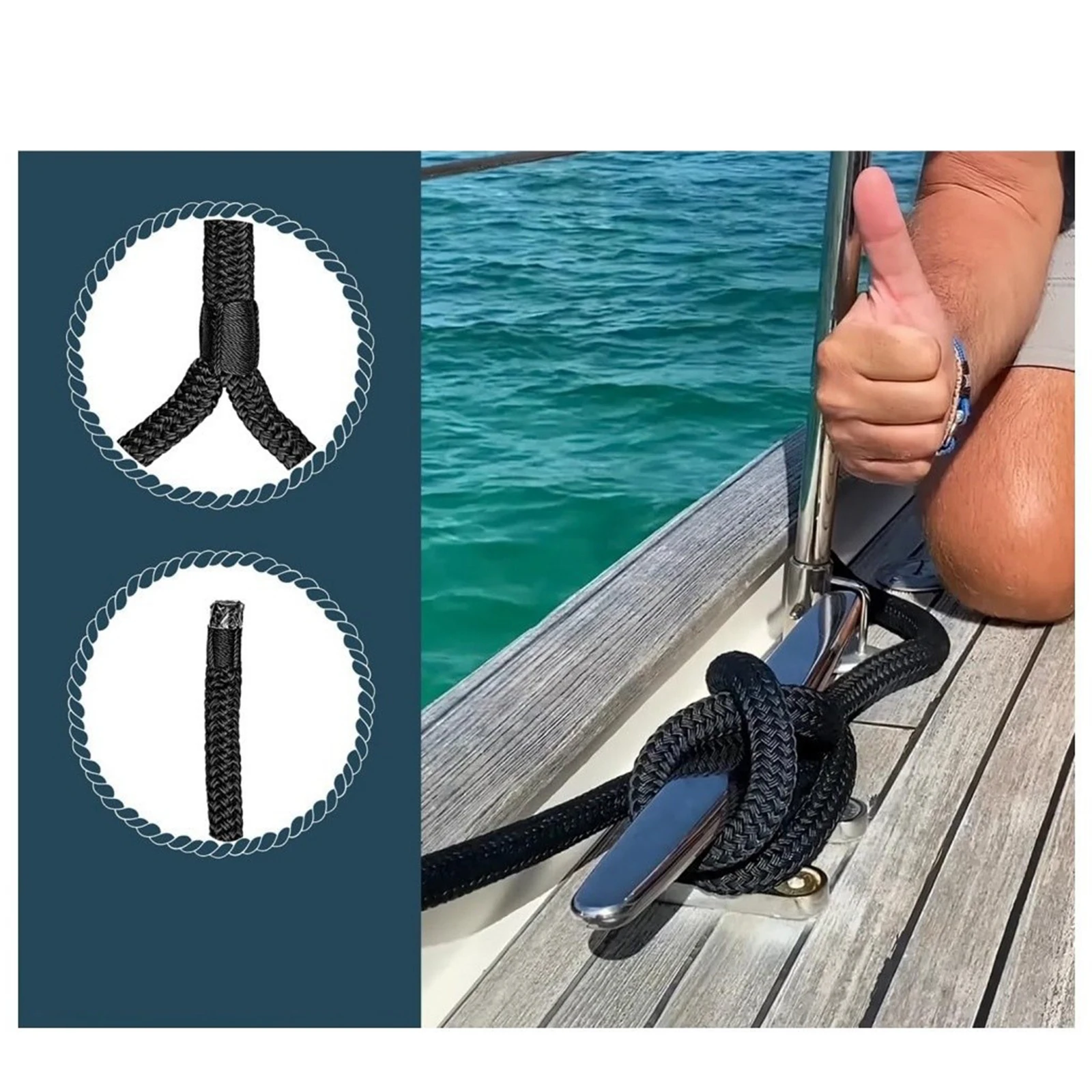 Marine Dock Rope Nylon Docking - Fishing Boat Paddle のレビューと価格
