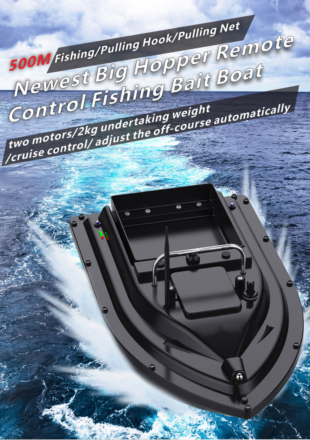 Bait Boat With GPS Positioning - Fishing Boat Gps のレビューと価格