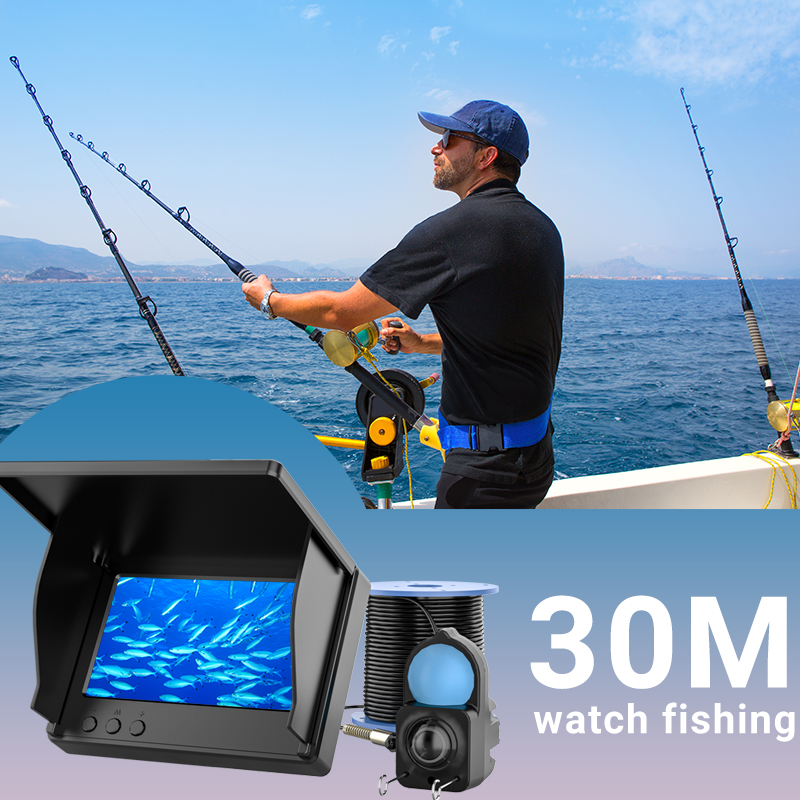 IP68 Waterproof Underwater Fis - Fishing Boat Depth Finder のレビューと価格