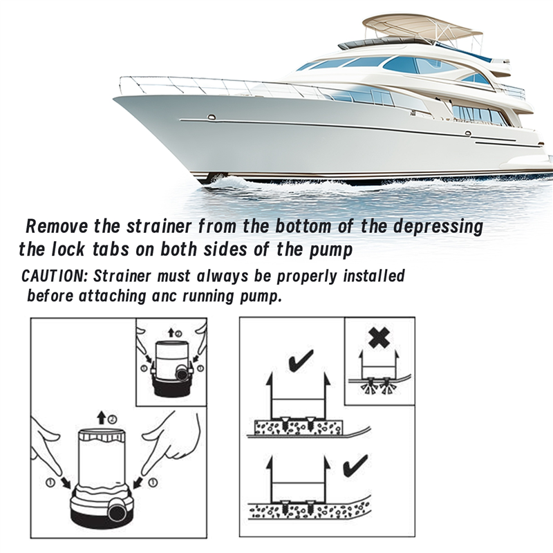 2000GPH Marine Water Bilge Pum - Fishing Boat Bilge Pump のレビューと価格