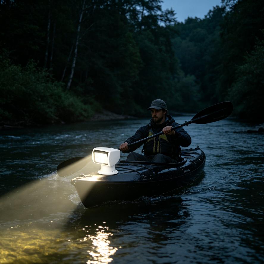 12V 100W Marine Spotlight Boat - Fishing Boat Navigation Light のレビューと価格