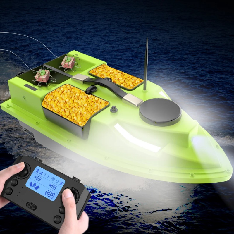 D19 GPS RC Bait Boat 600M 4 Ho - Fishing Boat Gps のレビューと価格