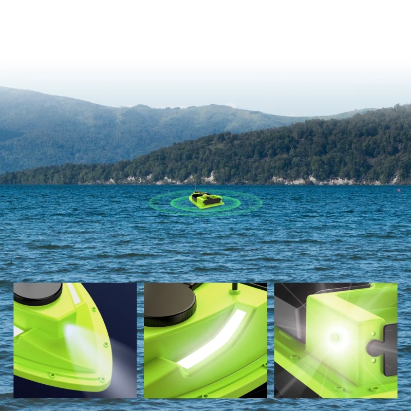 D19 GPS RC Bait Boat 600M 4 Ho - Fishing Boat Gps のレビューと価格
