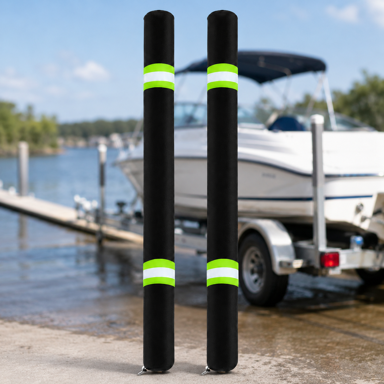 2Pcs Boat Trailer Guide Pole C - Fishing Boat Trailer のレビューと価格